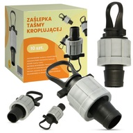 10 x ZÁSLEPKA 13 mm KVAPKAJÚCEJ PÁSKY ZÁTKA ZÁSTRČKA ZAVLAŽOVACIA HADICA C5