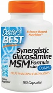 Doctor's Best Glukosamín MSM s OptiMSM vzorcom 180 kapsúl