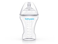 BABYONO BUTELKA ANTYKOLKOWA NATURAL NURSING 260 ML WOLNY PRZEPŁYW 0M+