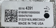O7 CADILLAC CT5 2019 - module control unit ZAPOBIEGANIA KOLIZJOM 85164391