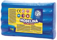 Modelína 1kg modrá Astra