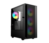 Obudowa do komputera Gembird Fornax 4000 ARGB Midi Tower ATX Okno Czarna