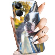 ETUI DO REALME 10 PRO PLUS 5G WZORY MOPS BULDOG FRANCUSKI ANGIELSKI OBUDOWA