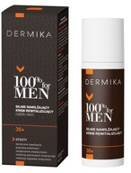 DERMIKA 100% FOR MEN KREM NAWILŻAJĄCY 30+ 50ML KREM DO TWARZY NA DZIEN NOC