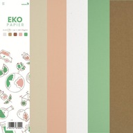Farebný papier set Eko A4 - 25ark.