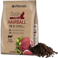 Fitmin Purity Cat Hairball karma dla kota 1,5kg