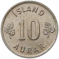 IZLAND 10 AURAR 1969
