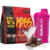 Mutant Mass Gainer Čokoláda 2270g + Shaker 600 ml