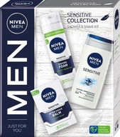 Zestaw Kosmetyków Męskich NIVEA Sensitive Collection na prezent 4 produkty