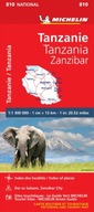 Tanzania & Zanzibar - Michelin National Map