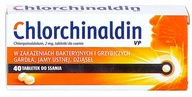 CHLOROCHINALDIN VP lek na gardło 40 tabl do ssania