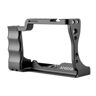 Andoer Camera Cage Aluminum Alloy with Cold Shoe