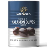 Olivy Kalamata Čierne Olivy v zálive s Kôstkou Latrovalis