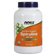 NOW FOODS EKO Spirulina 500 mg (200 tabl.)