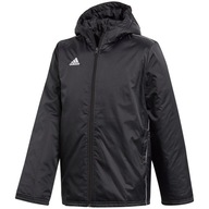 Kurtka dla dzieci adidas Core 18 Stadium JUNIOR czarna CE9058