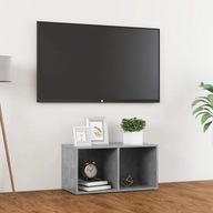 TV skrinka sivá betónová 72x35x36,5 cm drevotrieska