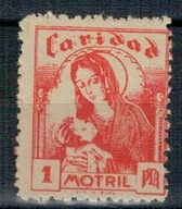 Hiszpania Motril 1937 Znaczek (*) Caridad Maryja