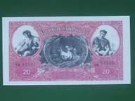 Polska Rybnik Banknot , Bilet 20 Reńskich 2007 UNC