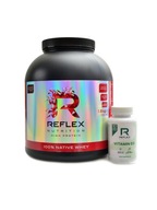 Reflex nutrition 100% Native Whey proteín 1800 g vanilka + vitamín D3