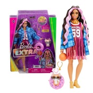 Barbie Extra Lalka Sportowa sukienka Piesek