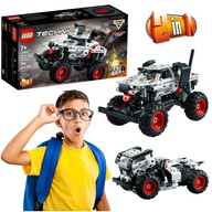 LEGO TECHNICS 42150 MONSTER TRUCK PIES DALMATYŃCZYK ZESTAW 2W1 NAPĘD PB