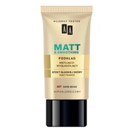 AA Make Up Matt vyhladzujúci make-up 107 Dark Beige 30ml