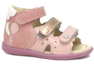 BARTEK 71158 buty sandały sandałki różowe R 25