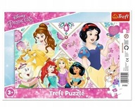Puzzle ramkowe Trefl Disney Princess 15 el.