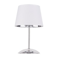 Lampka Nocna GLORY Czarny Złoty Abażur 33cm Lampa biurkowa Sypialnia Dom