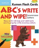 ABCs Write and Wipe Lowercase Letters KUMON