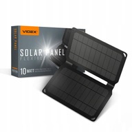 NAPELEMES TÖLTŐ hordozható 10W + USB Type-C kábel 1 méter