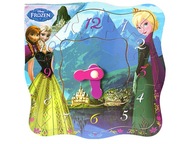 PLAYME Drewniany Zegar FROZEN Kraina Lodu Puzzle