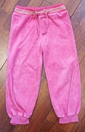 różowe spodnie dresowe rozm. 98