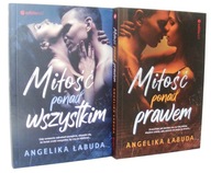 2 x Angelika Łabuda MIŁOŚĆ PONAD PRAWEM + MIŁOŚĆ PONAD WSZYSTKIM ____ NOWE