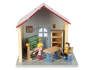Domček pre bábiky Playtive škola 29,5 cm - ideálny darček pre dieťa
