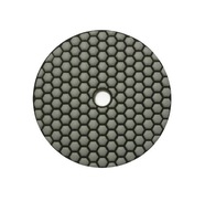 Leštiaci kotúč leštiaci disk na suchý zips na gres kameňa 75 mm '30 TEDIAM