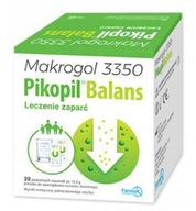 Pikopil Balans Macrogol 3350 leczenie zaparć 20 saszetek