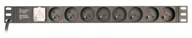 Listwa zasilająca rack PDU, 8 gniazd FR, 1U, 10A, wtyk C14 3m