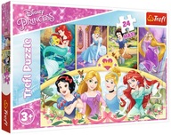 TREFL Puzzle Maxi 24 EL Disney Księżniczki 14294