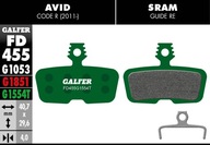 Okładziny GALFER avid code / sram guide G1554T PRO