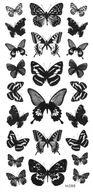 Tatuaż tymczasowy motyle
