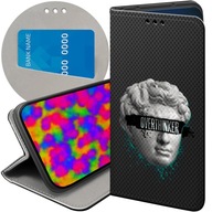 Flipové puzdro Hello Case pre Samsung A71 PUZDRO S POTLAČOU antracitové umenie anjel