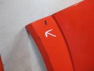 OPEL ASTRA 3 III H bumper front front red Y547