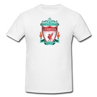 KOSZULKA T-SHIRT DZIECIĘCA BIAŁA [2XS] 104CM LIVERPOOL F.C + MODNE WZORY