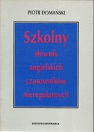 Szkolny Słownik Angielskich Czasowników w