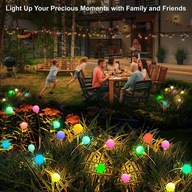 10 świateł Lampy słoneczne Zewnętrzne wodoodporne oświetlenie ogrodowe Świe