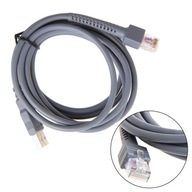 1 PC 2M kabel USB Symbol skaner kodów kreskowych L