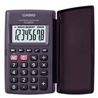Casio Kalkulačka HL 820LV BK, čierna, vrecková, 8 miest