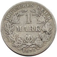 89561. Niemcy, 1 marka, 1875r. - Ag