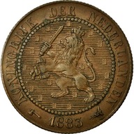 Moneta, Holandia, William III, 2-1/2 Cent, 1883, A